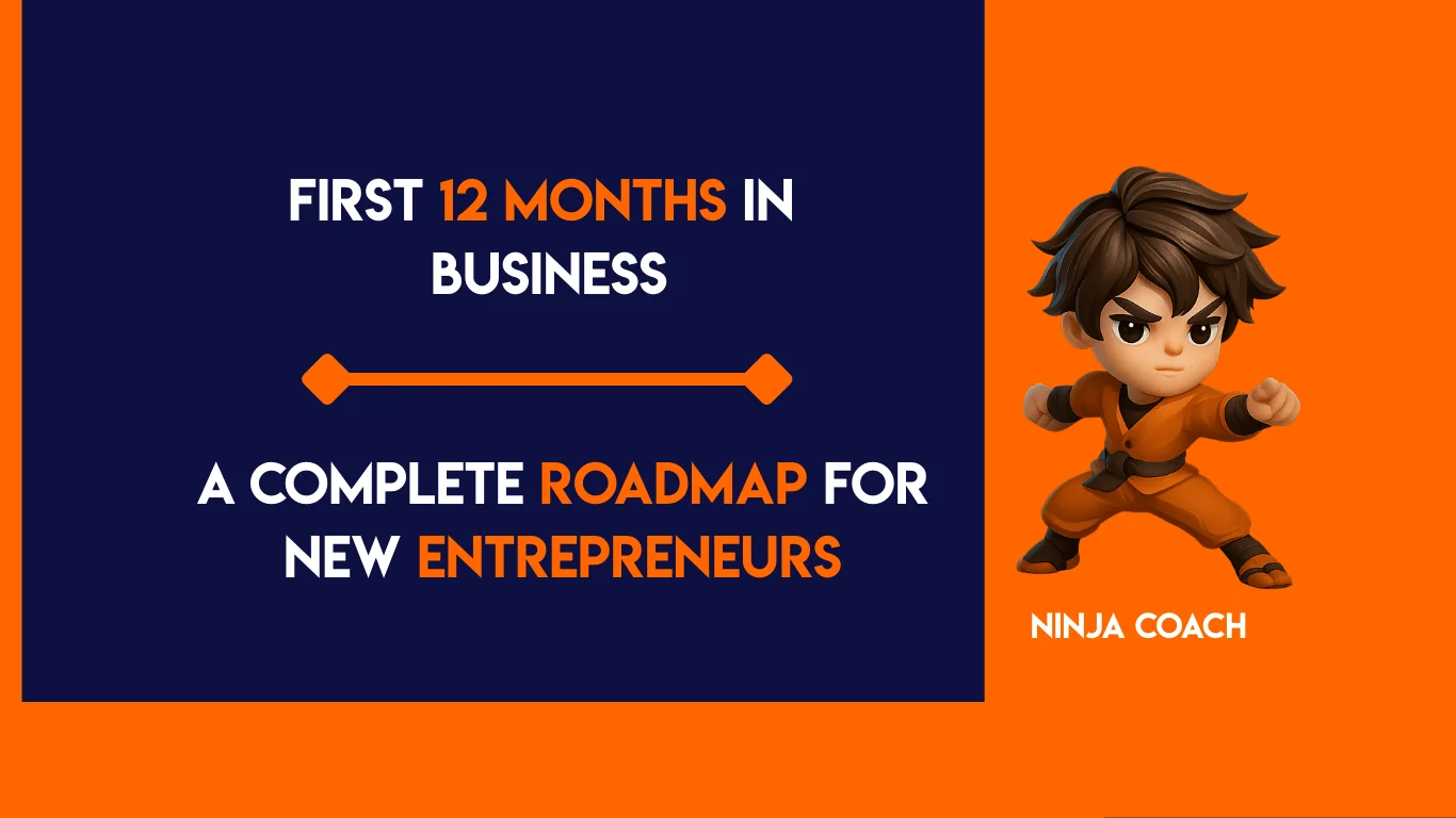 First 12 Months in Business: A Complete Roadmap for New Entrepreneurs